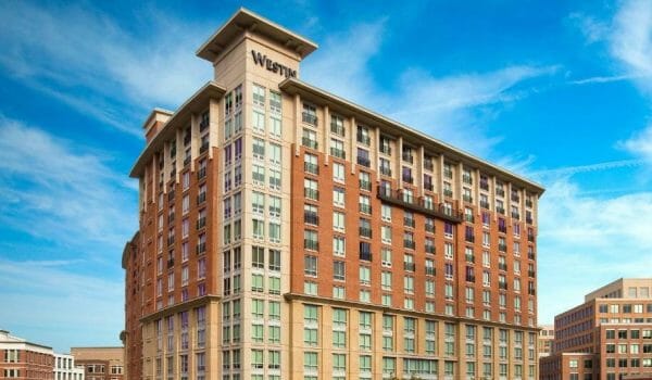 Outside picture of the Westin Alexandria Hotel