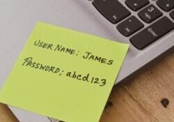 A,Person's,Username,And,A,Weak,Choice,Of,Password,Handwritten